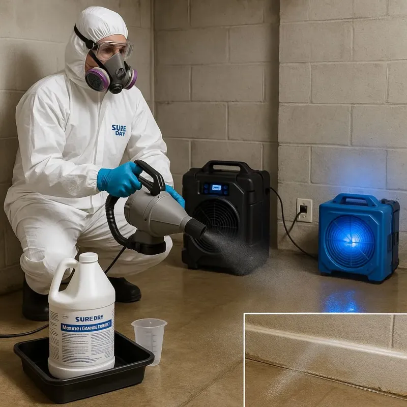 Sanitization and Odor Removal process in Fox Island, WA