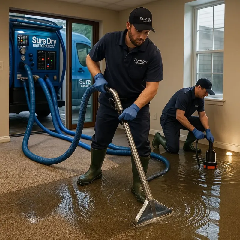 Water Extraction and Removal process in Fox Island, WA
